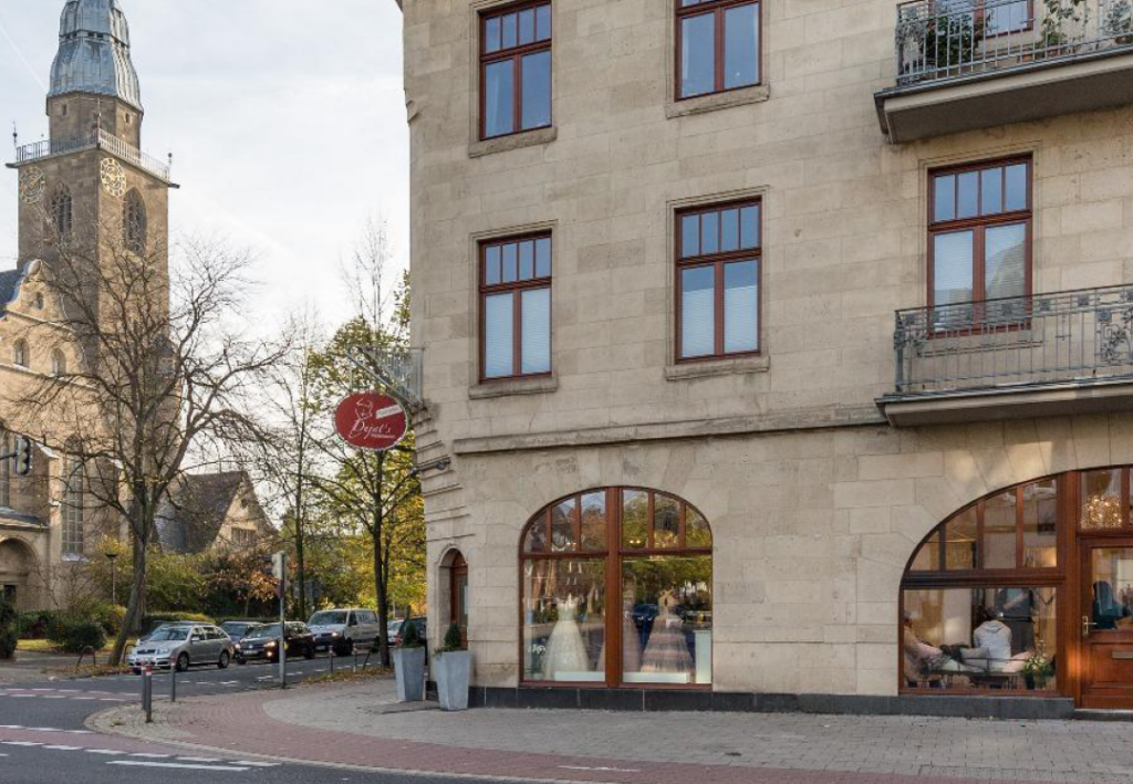 Außenansicht Laden in Neuss